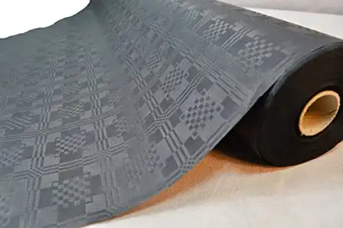 Papiertischdecke Top Marques Collectibles 50 Meter x 100 cm in Schwarz
