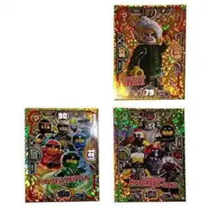 Ninjago Karten Serie 3 – Limitierte Gold Karten LE 9, LE 10 und LE 11