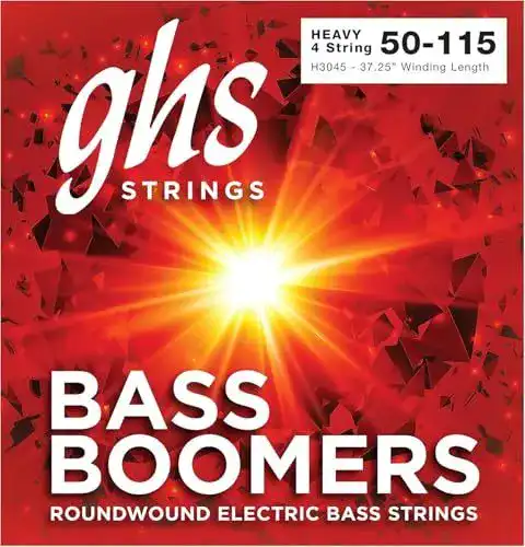 GHS Bass Boomers H3045 4-Saiten Bass Saiten Set