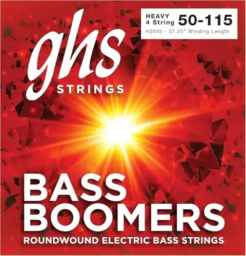 GHS Bass Boomers H3045 4-Saiten Bass Saiten Set