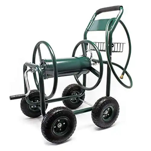 Schlauchwagen ohne Schlauch für Gartenbewässerung von Wiltec