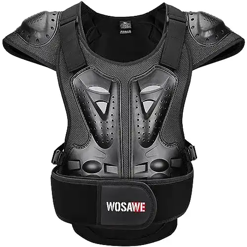 Protektorenweste Wosawe Motorrad Schutzjacke für Erwachsene