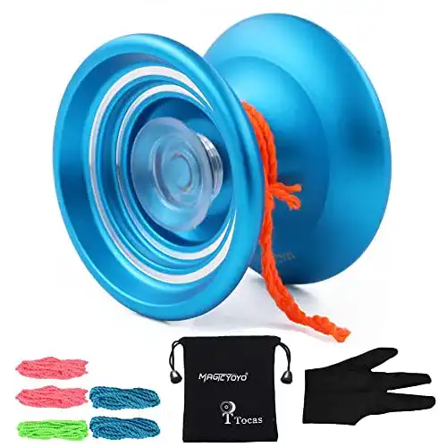 Magic Yoyo K7 Jojo für Kinder und Erwachsene Reaktionsfähig und aus Aluminium