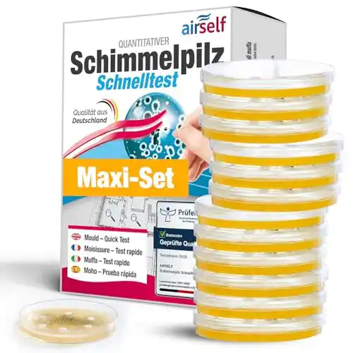 Schimmeltest airself für bis zu 12 Räume