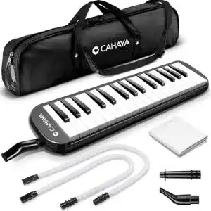 Melodica CAHAYA mit 32 Tasten und Tragetasche für Kinder