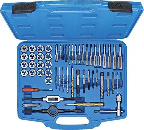Gewindeschneider-Set BGS 70105 für Zollgewinde, 56-teilig