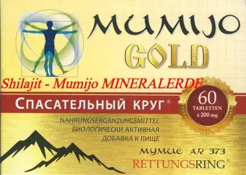 Mumijo Natural Gold Mumio GOLD 60 Tabletten 200 mg