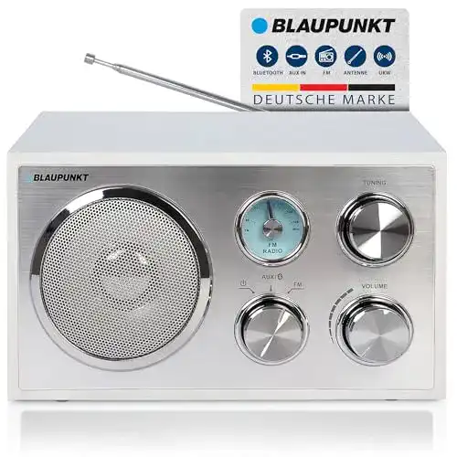 Bluetooth Radio Blaupunkt RXN 180 Nostalgieradio mit Holz-Design