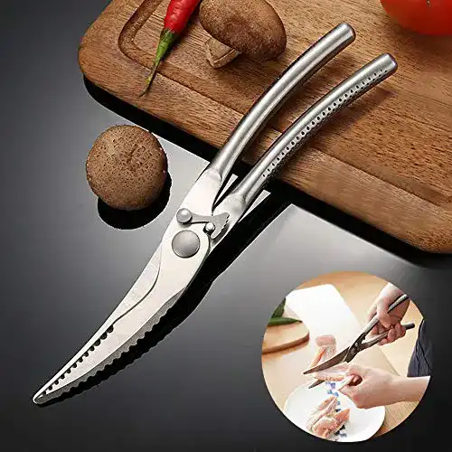 Geflügelschere aus Edelstahl für Hähnchen und Fisch