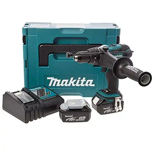 Makita Akku-Schlagbohrschrauber DHP458RMJ 18V im Makpac