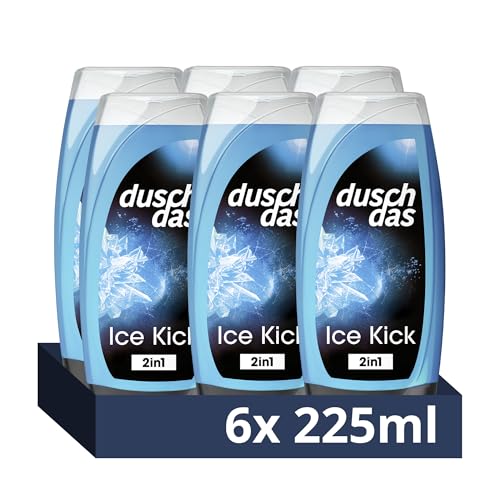 Männer Shampoo Duschdas 2-in-1 Duschgel und Shampoo Ice Kick