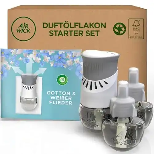 Airwick Duftstecker Starter Set mit 3 Nachfüllflaschen