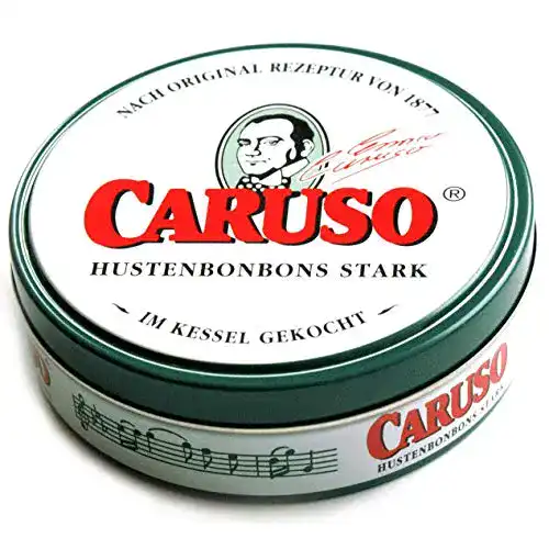 Hustenbonbons Caruso Stark zur Linderung von Husten und Halsschmerzen