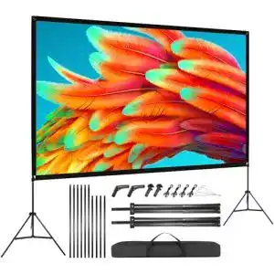 Stativleinwand Visulapex 100 Zoll HD 4K für Beamer