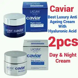 Kaviar Gesichtscreme Lacura 50 ml Tagespflege mit LSF und Nachtcreme