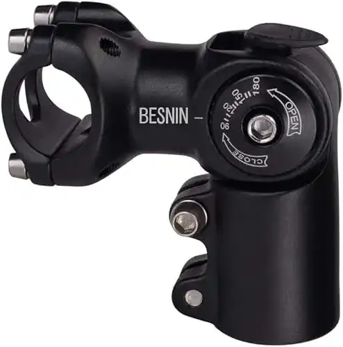 Verstellbarer Lenkervorbau Besnin für Fahrräder und Mountainbikes