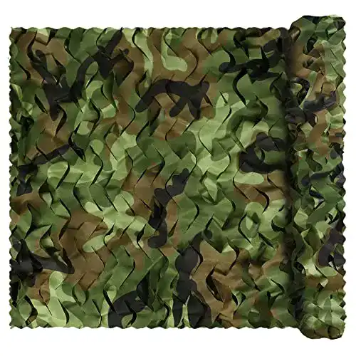 Tarnnetz Sensong Camouflage Netz Woodland 1,5 x 10 Meter