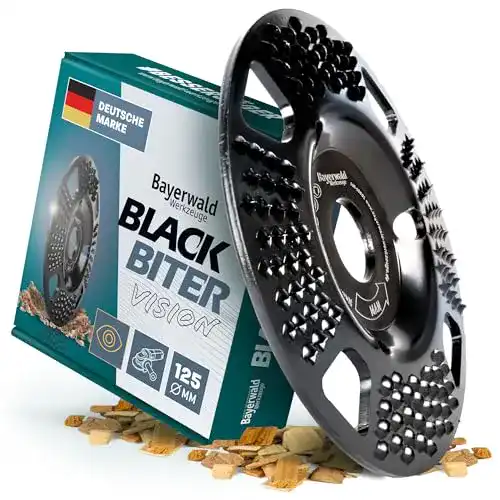 Raspelscheibe Bayerwald Black Biter Vision Ø125 mm für Winkelschleifer