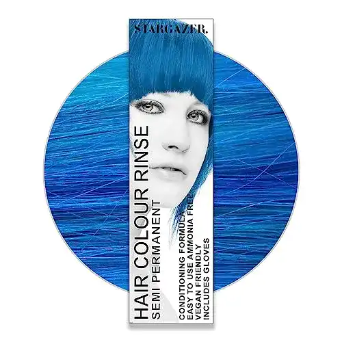 Blaue Haarfarbe Stargazer Products Korallenblau, Semi-permanent, 70 ml