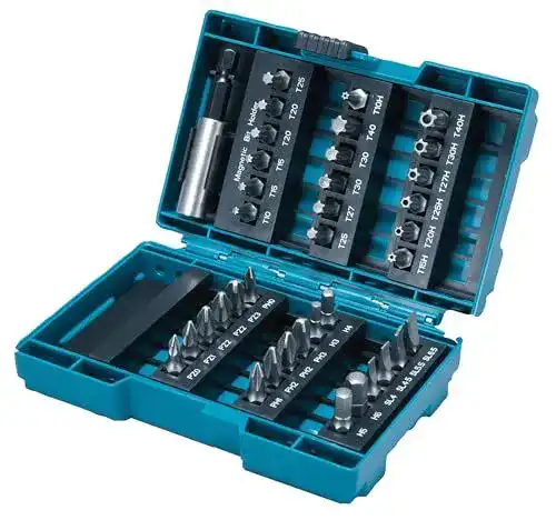 Makita B-28606 Bit-Set 37-teilig in Blau