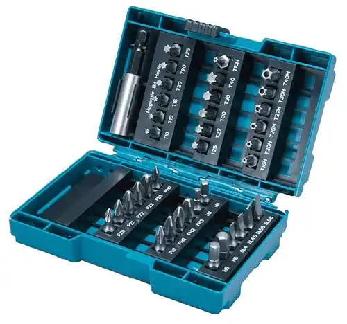 Makita Bit-Set 37-teilig in Blau für Schraubarbeiten