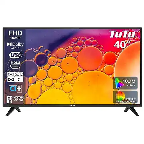 Fernseher bis 300 Euro Tutu TUB40FF1N 40 Zoll LED TV Full HD