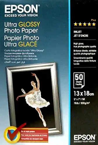 Epson Ultra Glossy Fotopapier 300g/m² für Inkjet-Drucker