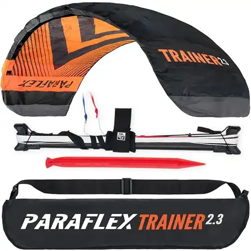 Lenkmatte Wolkenstürmer Paraflex Trainer 3-Leiner in Schwarz/Orange