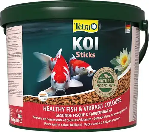 Koifutter Tetra Pond Koi Sticks für gesundes Wachstum und Farbe
