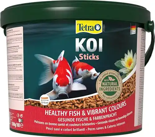 Koifutter Tetra Pond Koi Sticks für gesundes Wachstum und Farbe