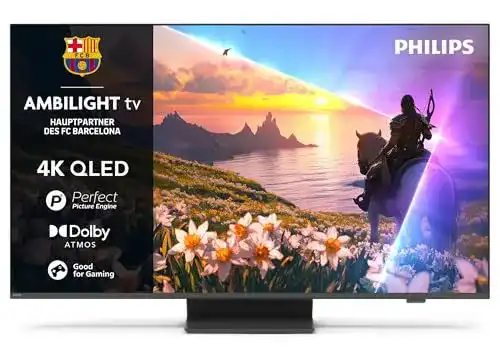 Philips Fernseher 43 Zoll Ambilight 43PUS8600 4K QLED Smart TV