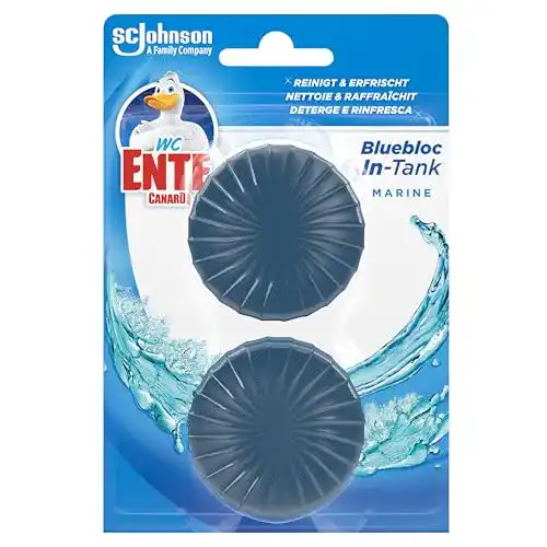 Spülkasten Entkalker WC Ente Blue Bloc Intank WC-Tabs