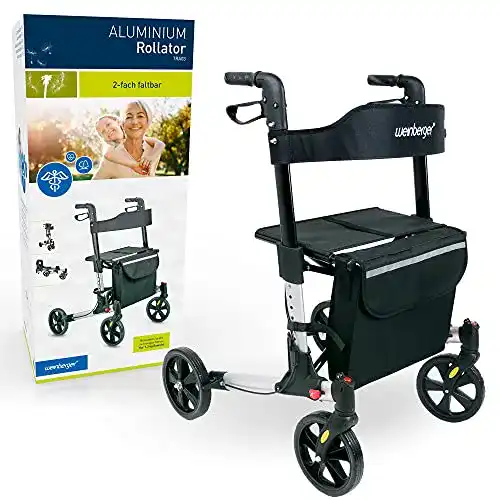 Rollator Weinberger aus Aluminium – Medizinprodukt Klasse 1
