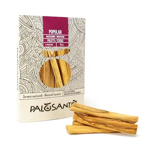Palo Santo Räucherholz Popular Ayabaca aus Peru – 8 Holzstäbe