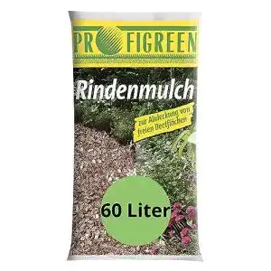 Rindenmulch Profigreen 60 Liter für Garten und Landschaftsbau