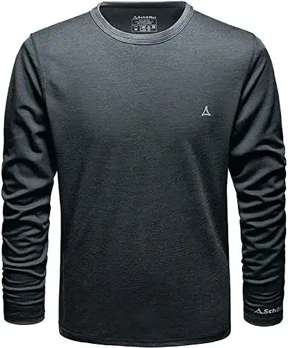 Merino Langarmshirt für Herren von Schöffel Sport Shirt mit Temperaturregulierung