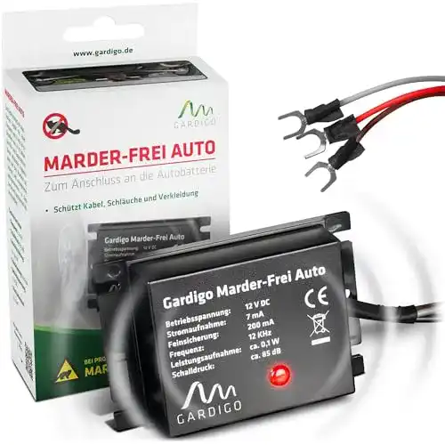 Marderschutzsystem Gardigo Marder-Frei Auto mit 25 Jahren Erfahrung