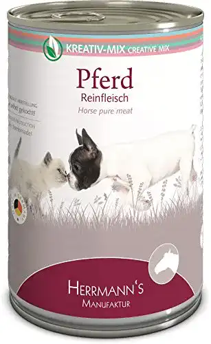 Herrmanns Hundefutter Pferd 100 Prozent 12er Pack
