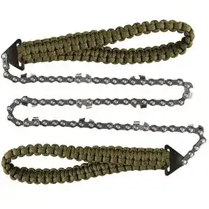 Handkettensäge Skyocean mit Paracord-Griff für Garten und Outdoor