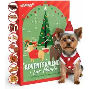 Hunde-Adventskalender Kodipets mit 24 Fleischleckereien für Hunde