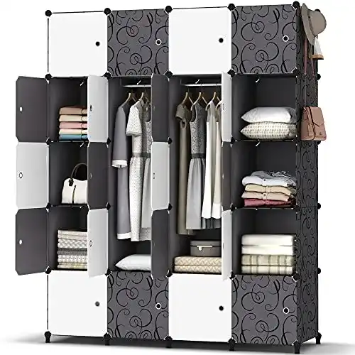 Stoffschrank HOMIDEC – Tragbares Regalsystem für Kleidung