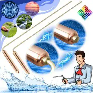 Wünschelrute Majestic Deluxe aus Messing und Kupfer für Radiästhesie