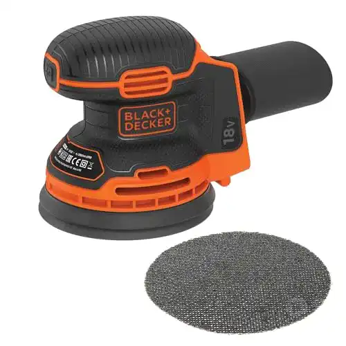 Akku-Exzenterschleifer Black+Decker BDCROS18N mit 18V Akku