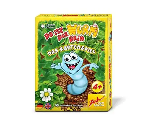 Kartenspiel Da ist der Wurm drin von Zoch für Kinder ab 4 Jahren
