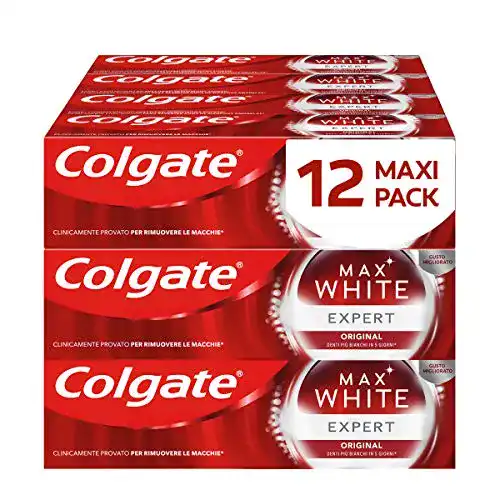 Colgate Zahnpasta Max White Expert Original 75 ml 12er Pack