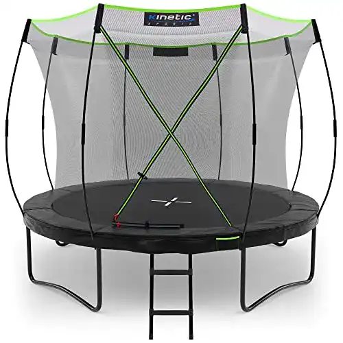 Kinetic Sports Trampolin 244 cm für Kinder und Erwachsene
