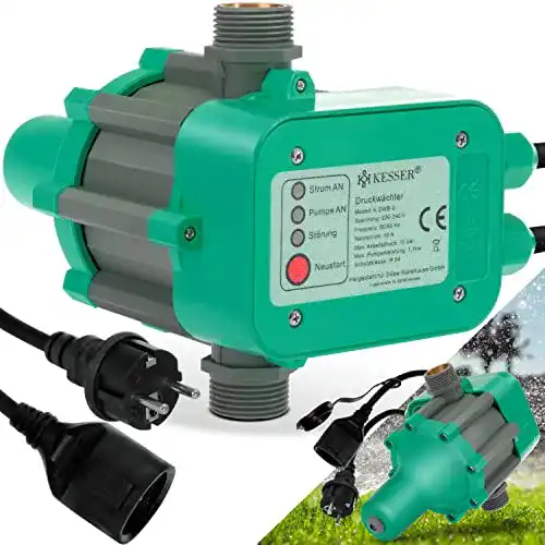 Pumpensteuerung Druckschalter von KESSER für stabile Wasserversorgung
