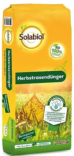 Herbstrasendünger Solabiol Bio Spezial-Rasendünger für den Herbst