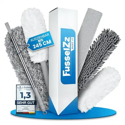Staubwedel FusselZz dust it teleskop waschbar großes Set