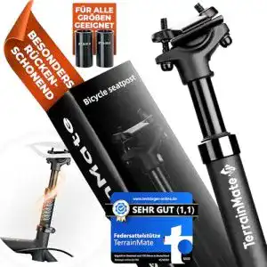 TerrainMate gefederte Sattelstütze für E-Bike, Trekking und MTB